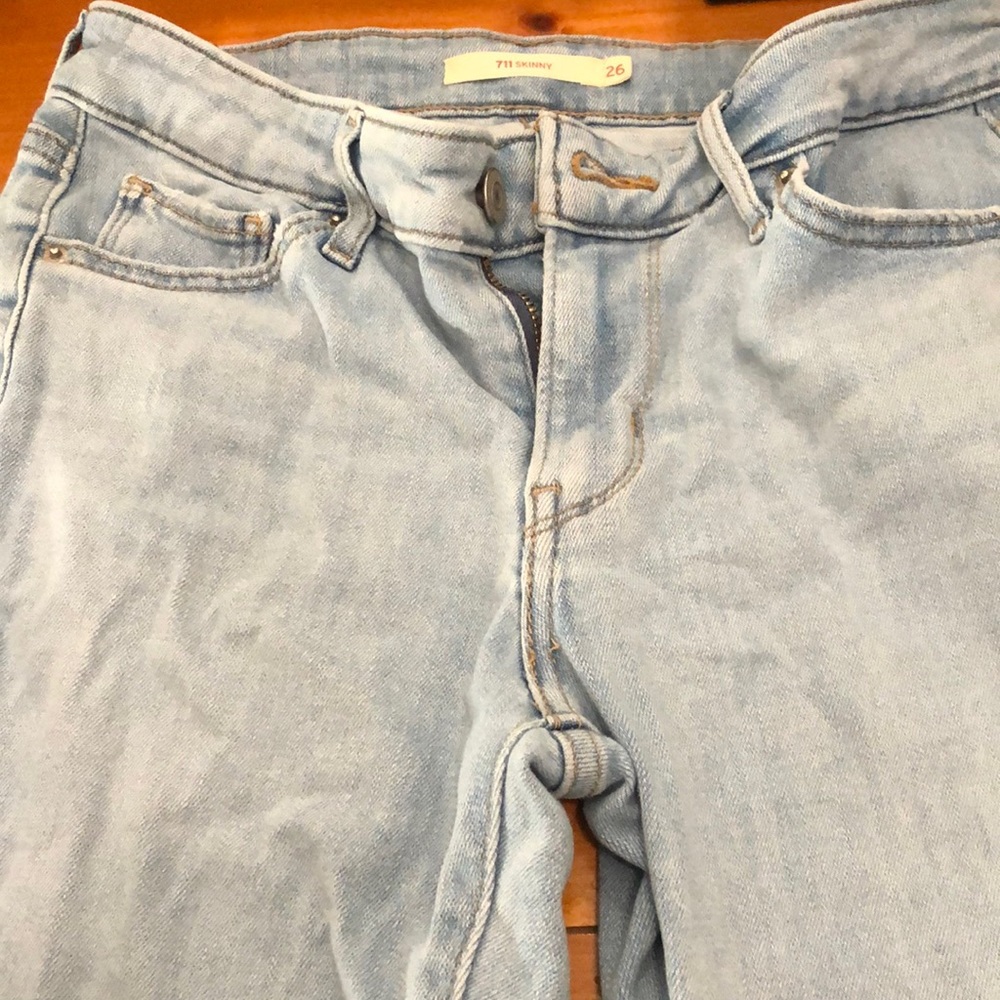 Levi skinny jeans